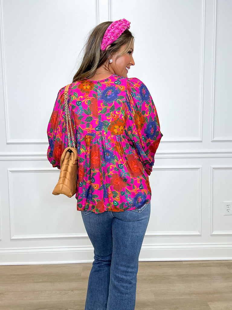 Lyra Top Clothing Peacocks & Pearls   