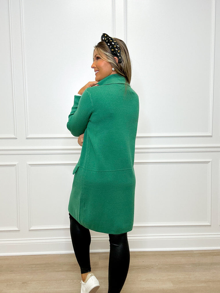 Green Graces Cardigan Clothing Peacocks & Pearls   