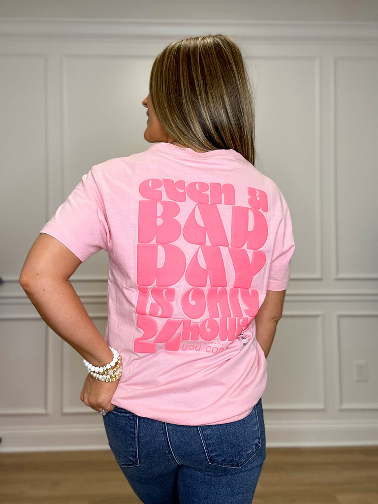 Think Positive Puff Tee Clothing Peacocks & Pearls   