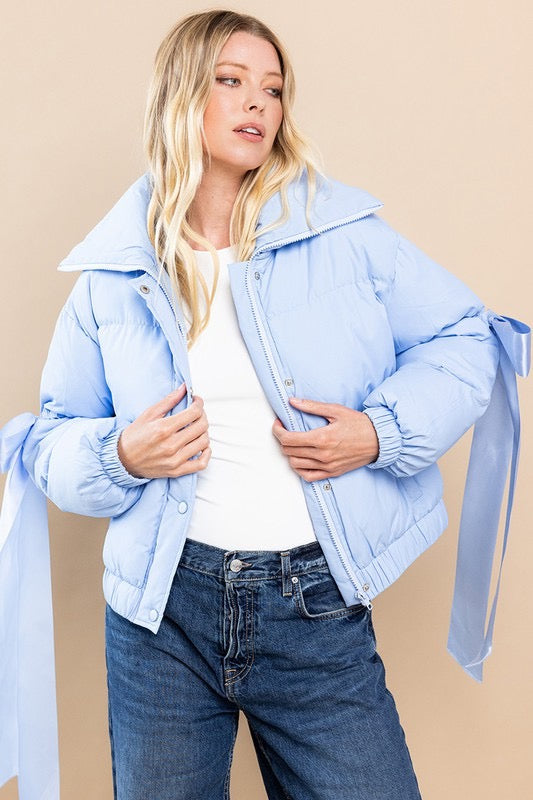 Casually Chic Puffer Clothing Peacocks & Pearls   