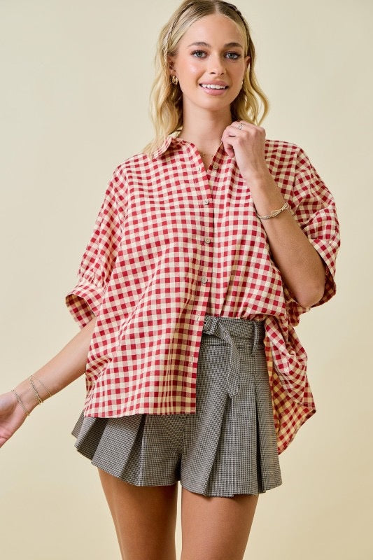 Meet Me at The Tailgate Top Clothing Peacocks & Pearls