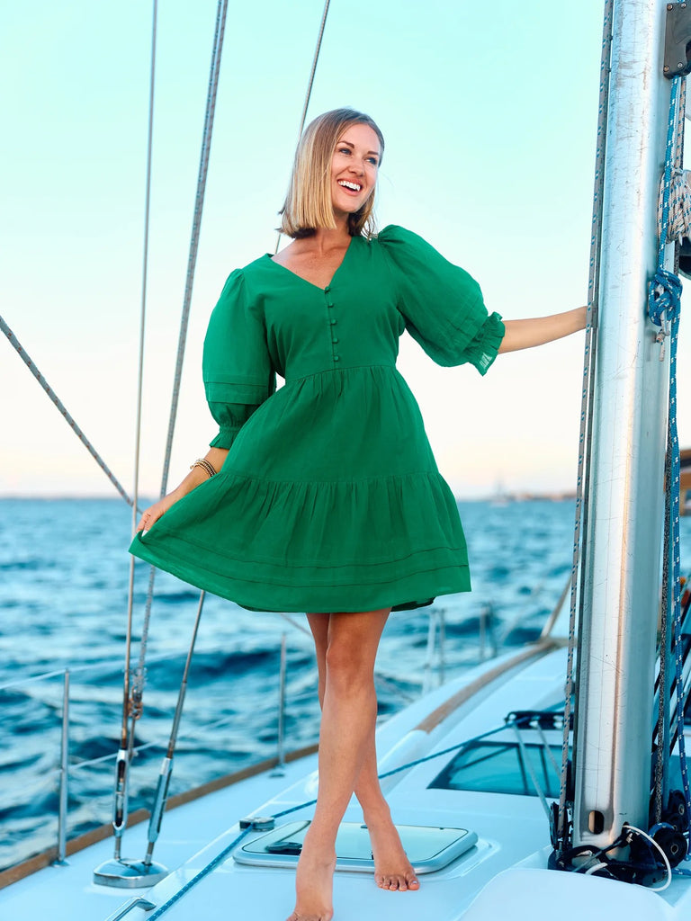 Raya Dress Clothing Peacocks & Pearls
