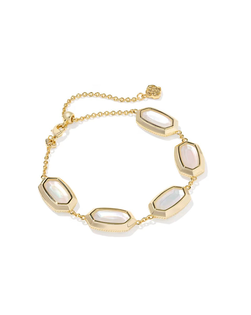 Elaina Bezel Bracelet Jewelry Kendra Scott Gold