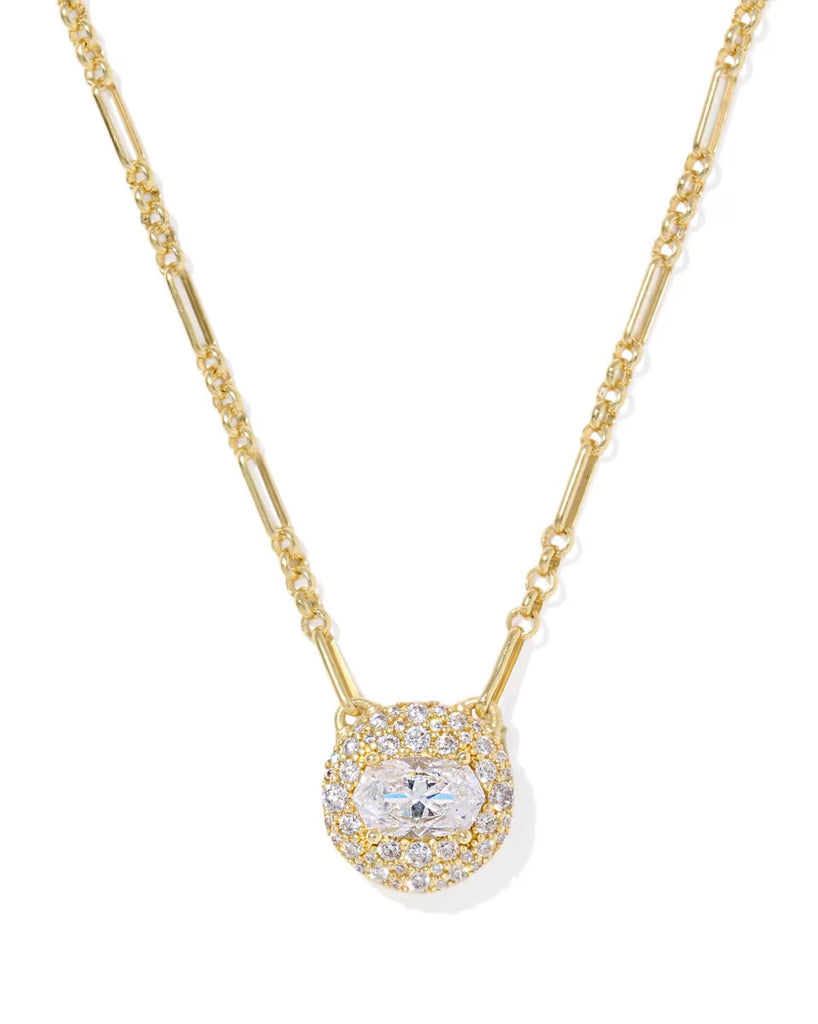 Bella Short Pendant Necklace Jewelry Kendra Scott Gold