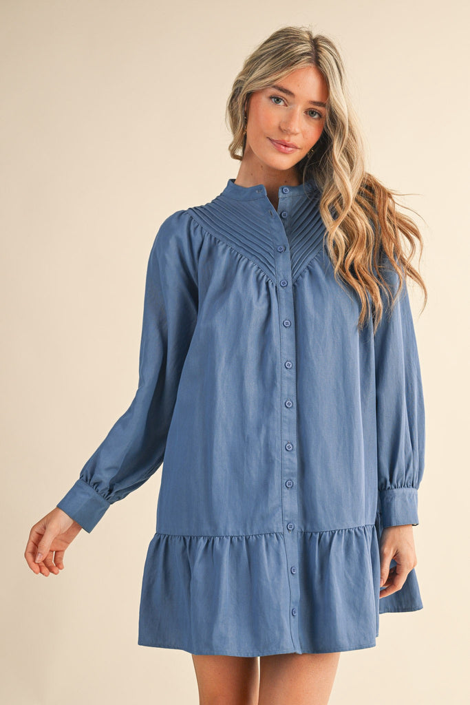 peacocks denim dress All Day Denim Dress