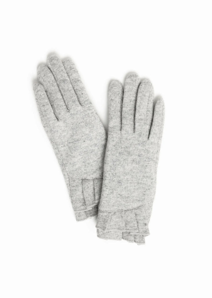 Pleated Wool Gloves Accessories Peacocks & Pearls   