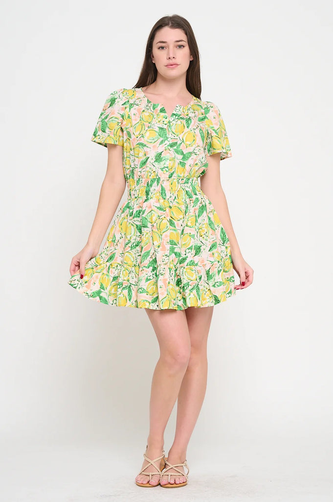 Lemon Grove Bliss Mini Clothing Peacocks & Pearls Multi XS