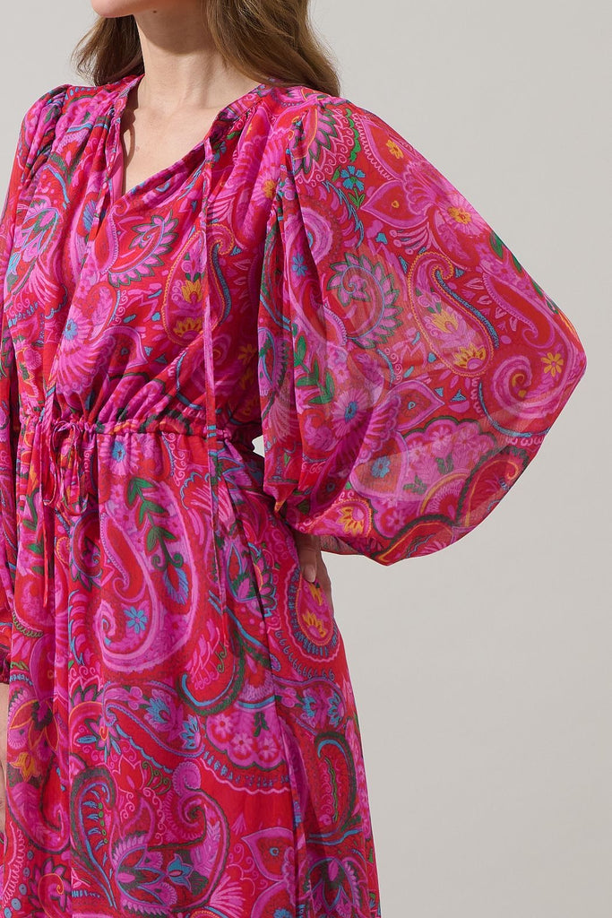 Anais Floral Maxi Dress