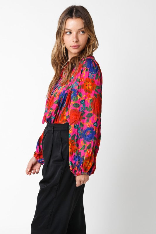 Lyra Top Clothing Peacocks & Pearls   