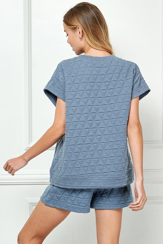 Down For It Quilted Top Clothing Peacocks & Pearls   