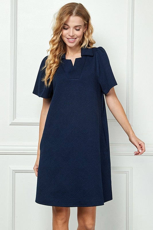 Well Aware Dress Clothing Peacocks & Pearls Navy S 