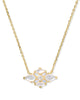 Abbie Crystal Pendant Necklace Jewelry Kendra Scott Gold Neutral Mix