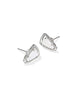 Cheer Stud Earring Jewelry Kendra Scott Silver