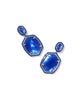 Daphne Enamel Drop Earring Jewelry Kendra Scott Gold Cobalt Illusion