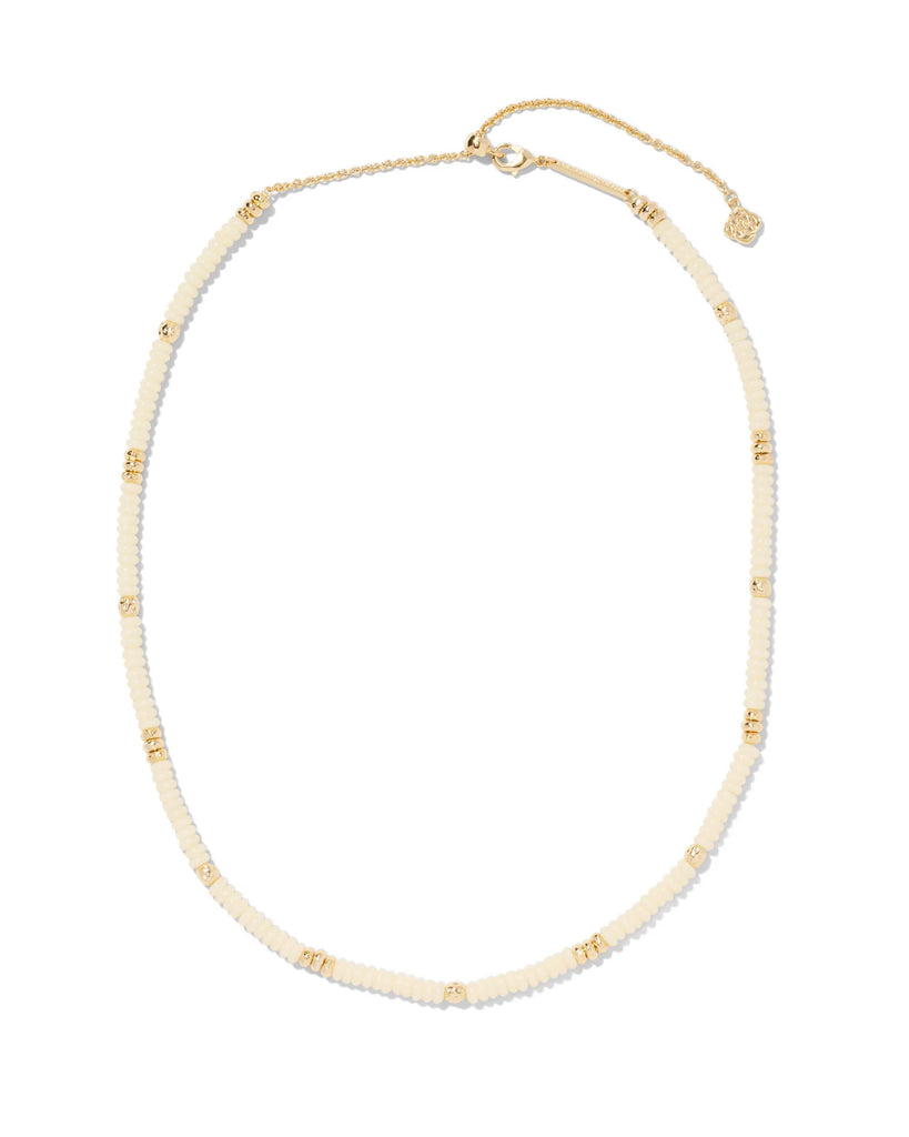 Deliah Strand Necklace Jewelry Kendra Scott Gold Ivory Mother of Pearl  