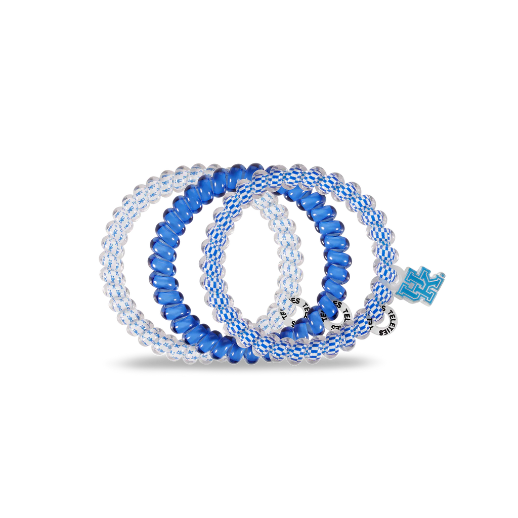 University of Kentucky Small Hair Ties Accessories Teleties Blue Small