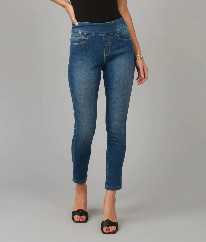 Anna Skinny Jean Clothing Peacocks & Pearls   