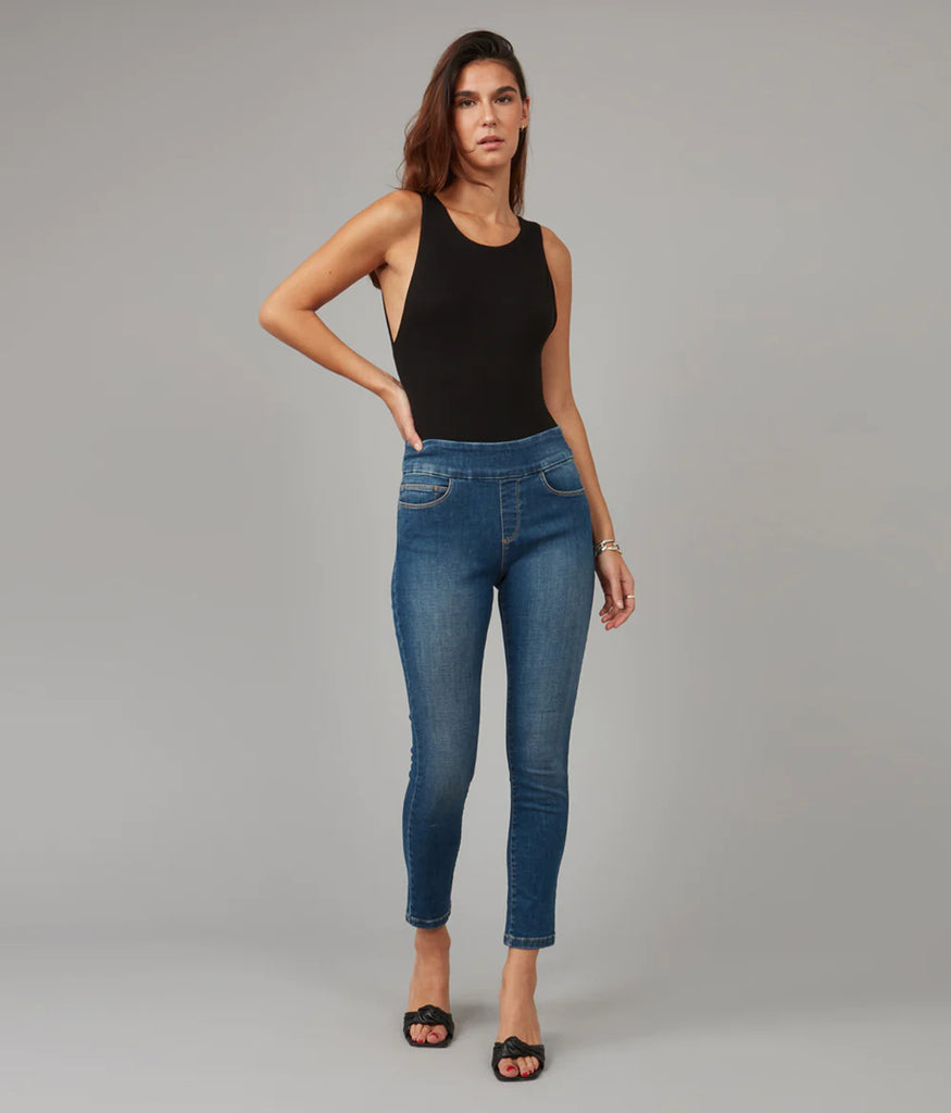 Anna Skinny Jean Clothing Peacocks & Pearls RCB 26 