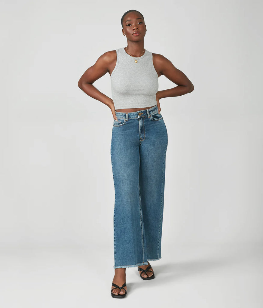 Milan Ultra High Rise Wide Leg Clothing Peacocks & Pearls