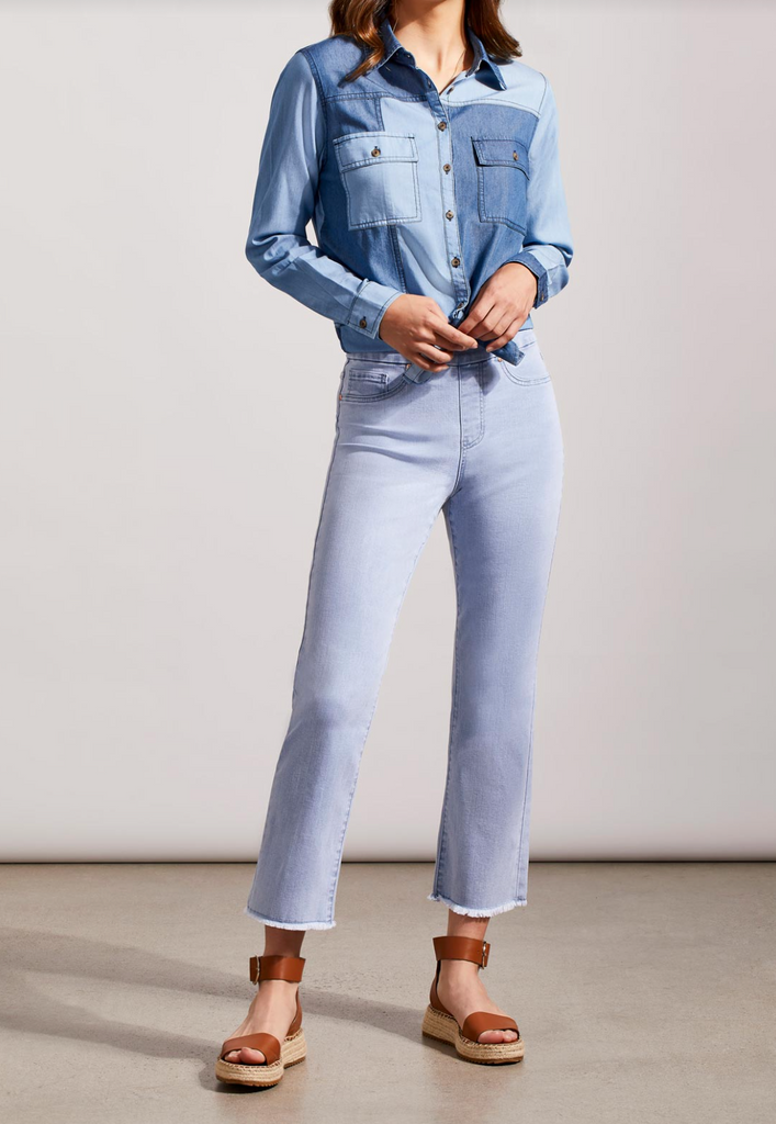 Audrey Pull On Straight Crop Clothing Tribal Light 4 