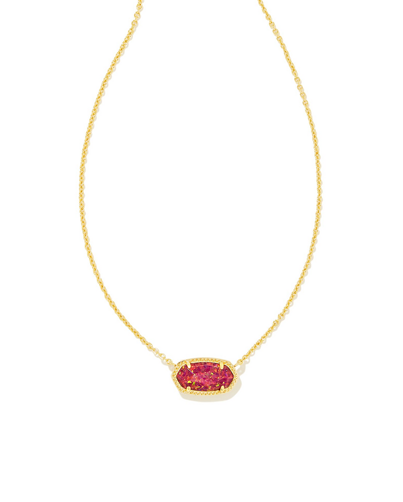 Elisa Opal Necklace Jewelry Kendra Scott Gold Berry Opal  