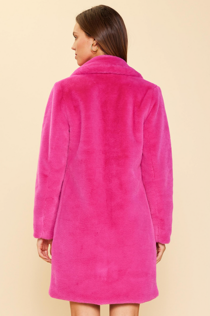 It's All Good Teddy Coat Clothing Peacocks & Pearls   