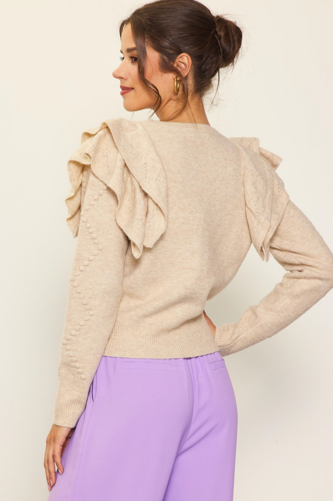 In Time Sweater Clothing Peacocks & Pearls   