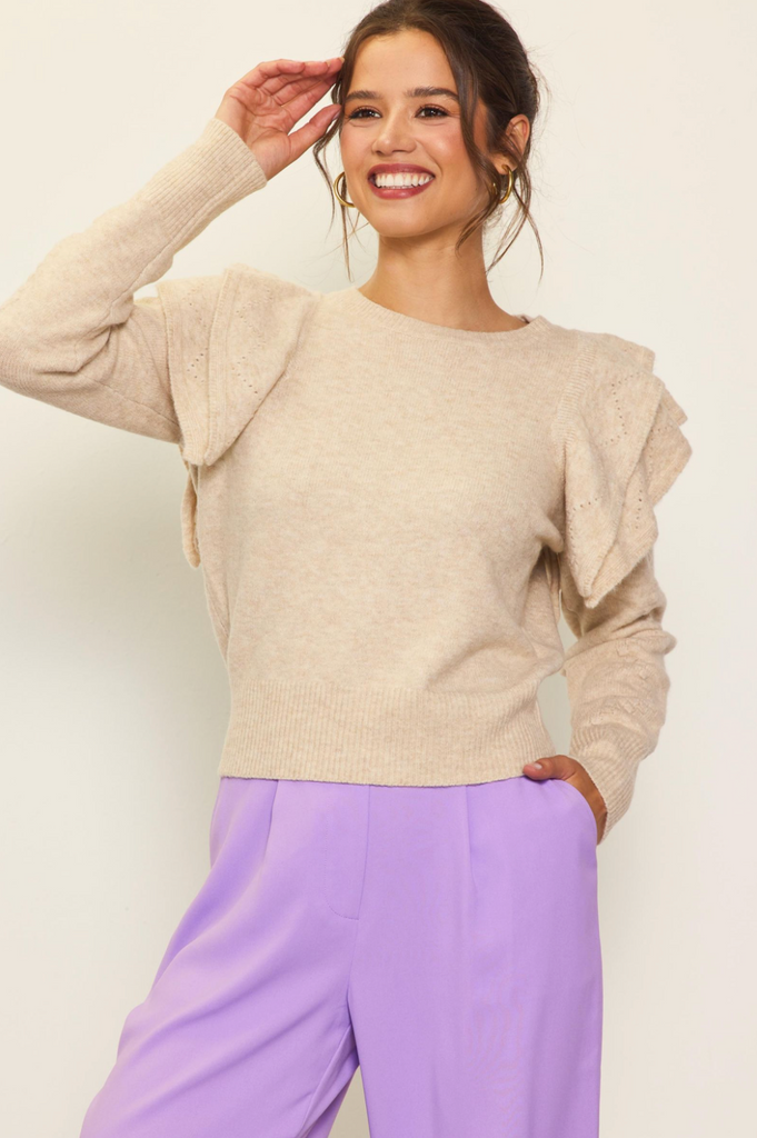 In Time Sweater Clothing Peacocks & Pearls   