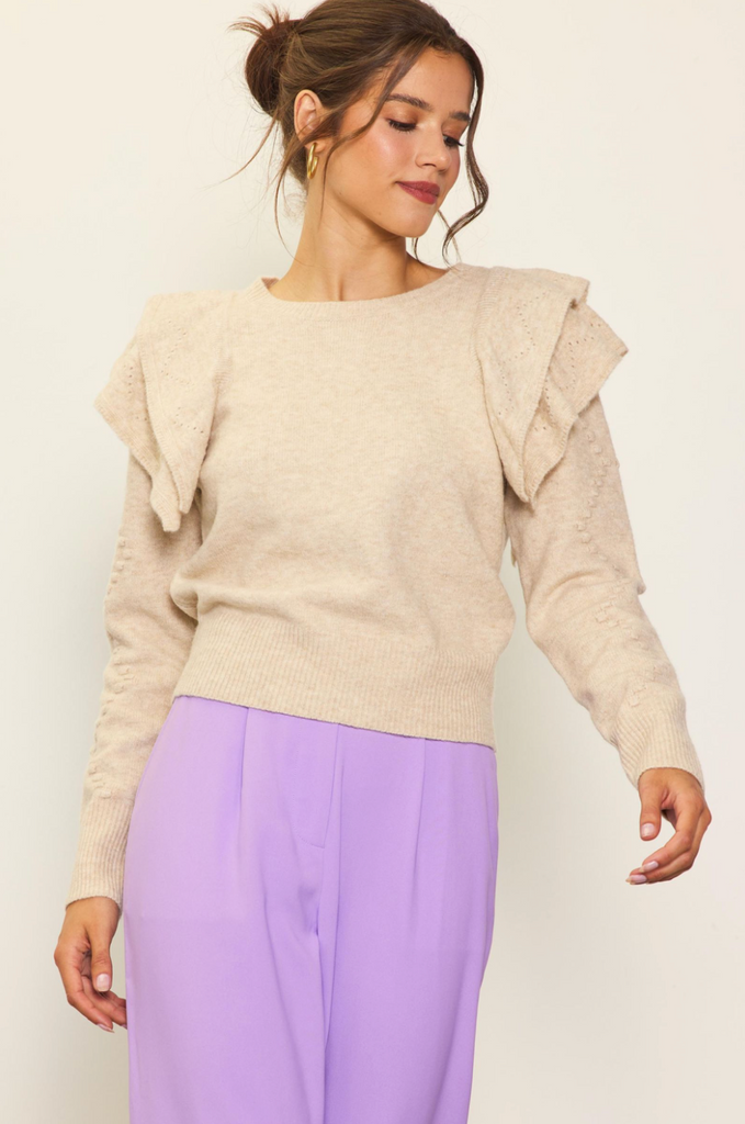 In Time Sweater Clothing Peacocks & Pearls   