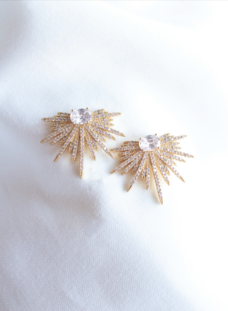 Elaine Post Jewelry Peacocks & Pearls Gold  