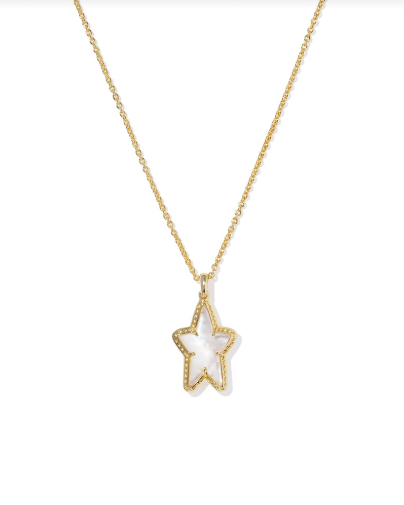 Ada Star Pendant Jewelry Kendra Scott Gold Ivory Mother of Pearl  