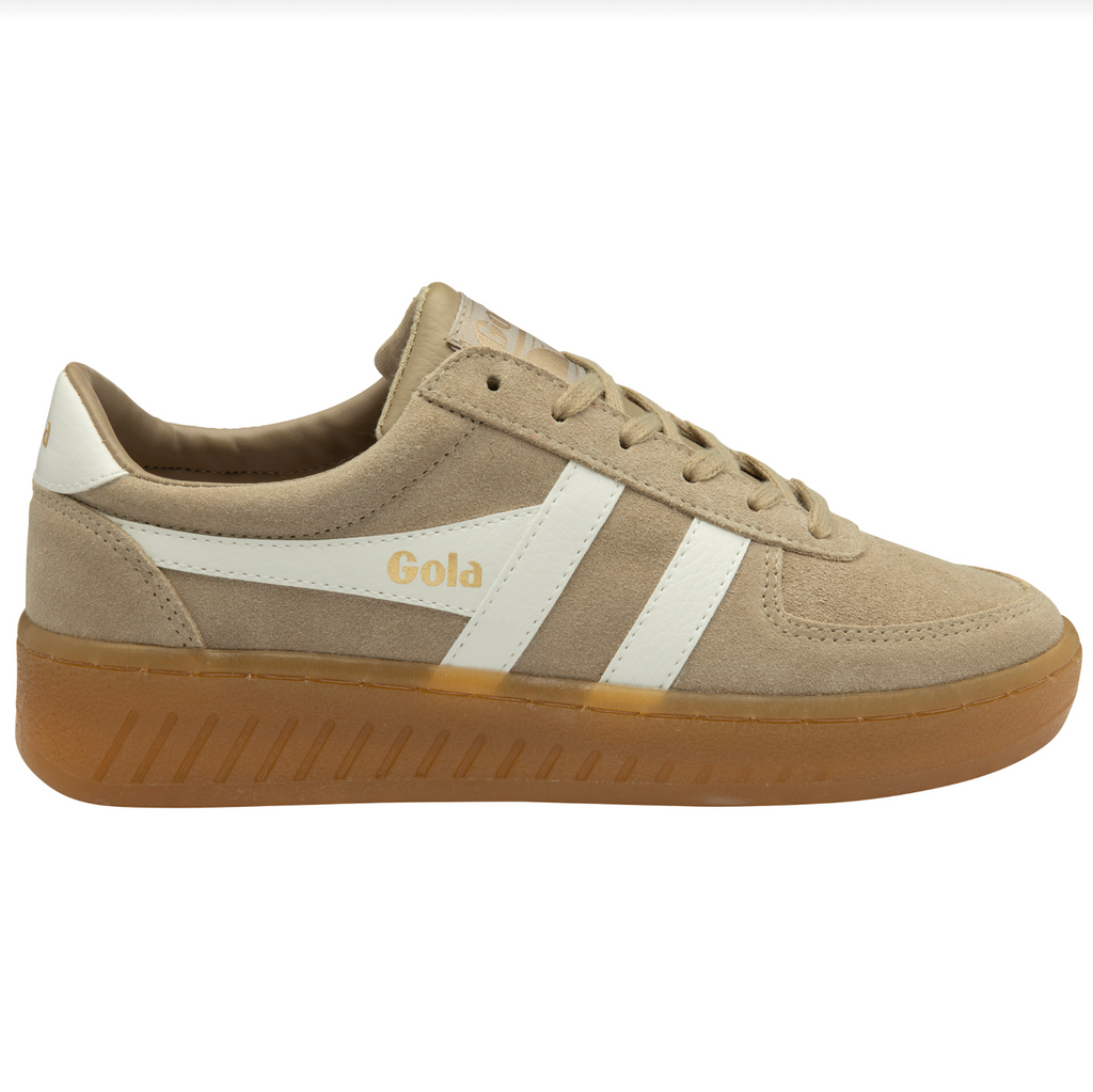 Grandslam Suede Sneaker Shoes Gola Bone 6 