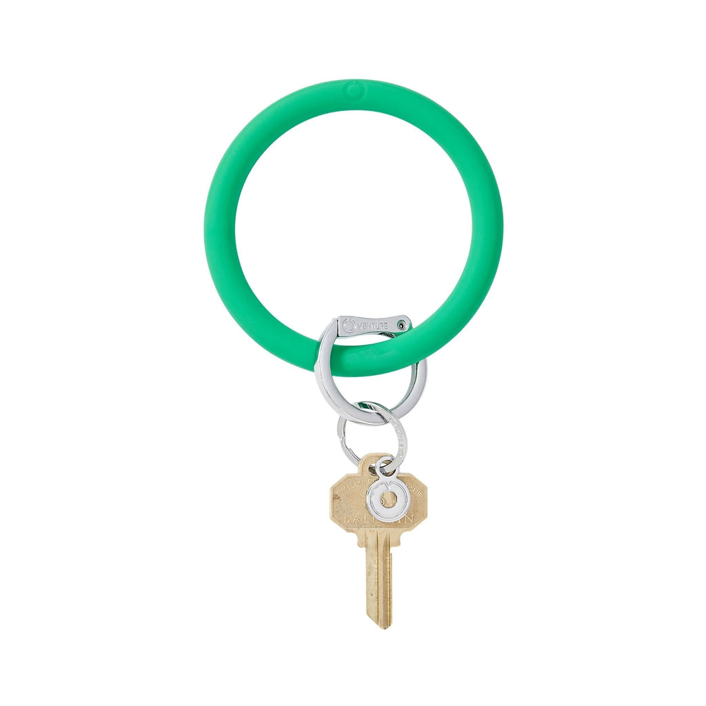 Silicone Big O Key Ring Accessories Peacocks & Pearls   