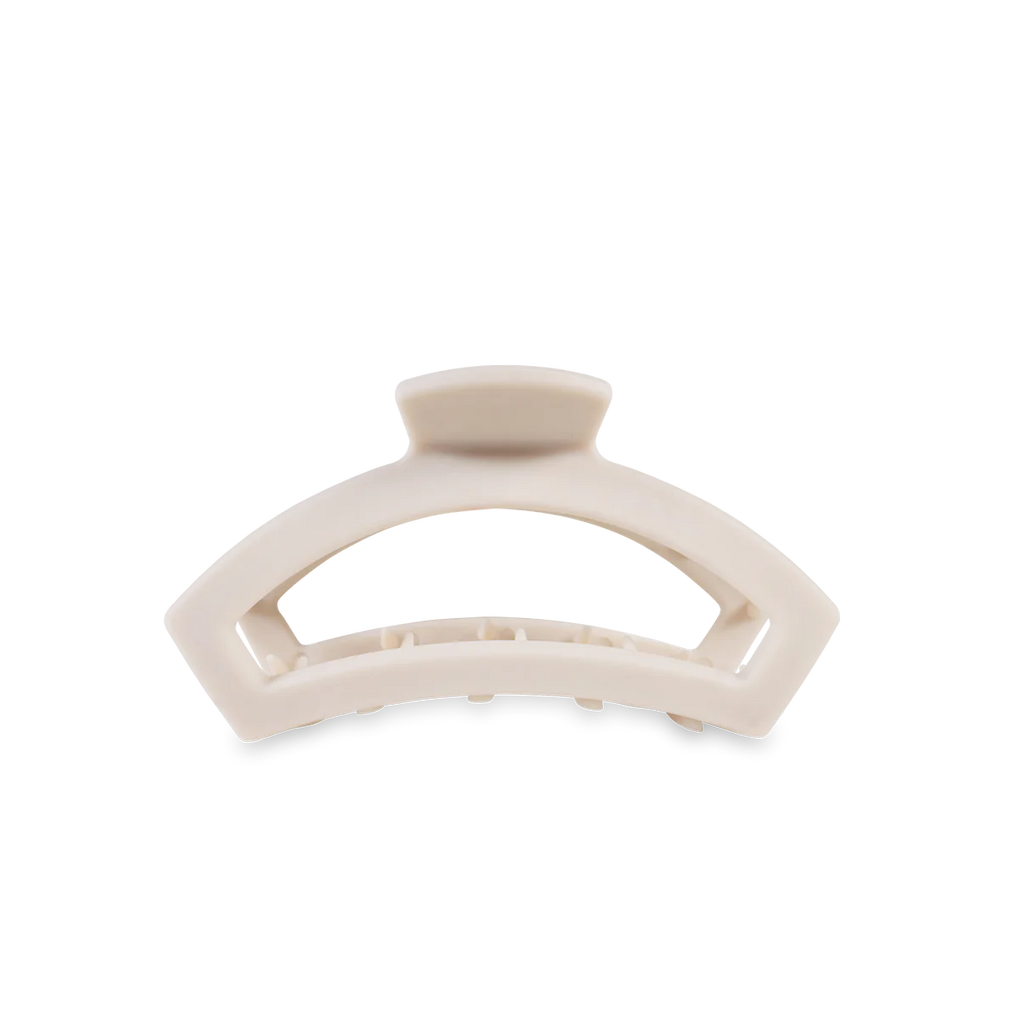 Open Tiny Claw Hair Clip Accessories Teleties Toasted