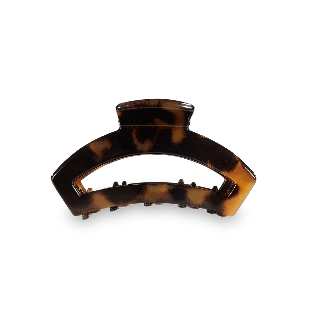 Open Tiny Claw Hair Clip Accessories Teleties Tortoise