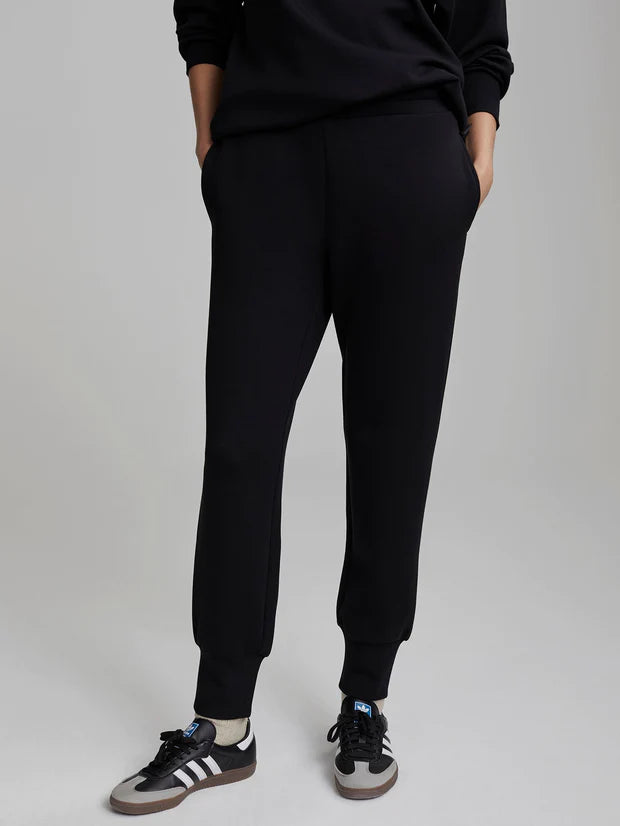 The Slim Cuff Pant 27.5 Clothing Varley Black XS 