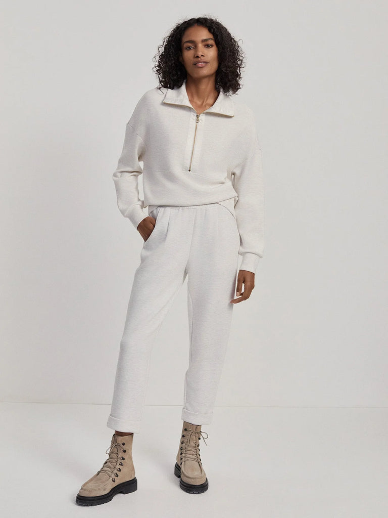 The Rolled Cuff Pant 25" Sale Varley Ivory Marl XS