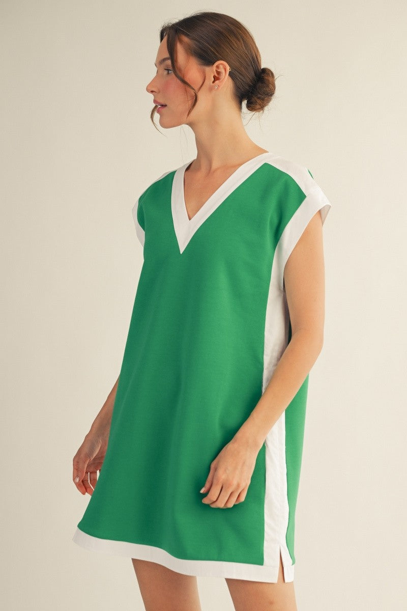 peacocks women's green check short sleeve shift dress reviews Mini
