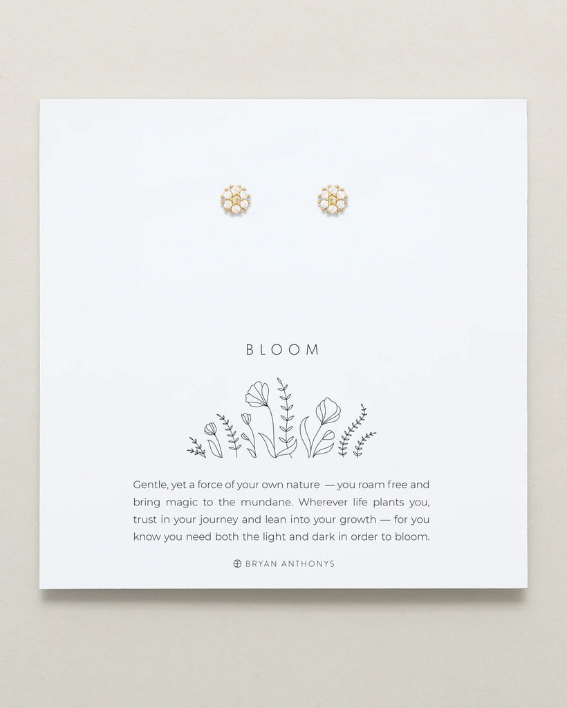 Bloom Stud Earrings Jewelry Bryan Anthony's   