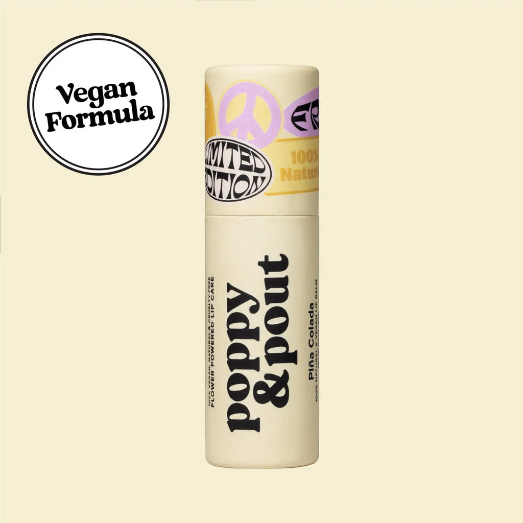 Vegan Lip Balm Home Peacocks & Pearls Pina Colada  