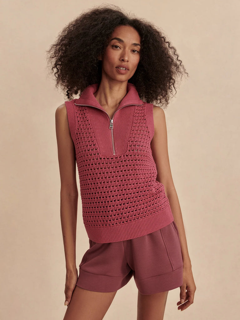 Bains Half-Zip Tank Clothing Varley