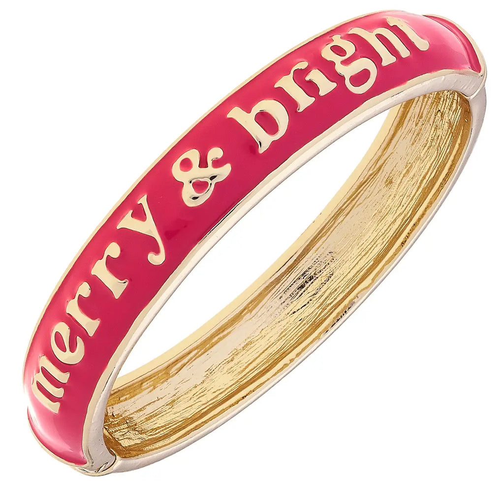 Merry & Bright Bangle Jewelry Peacocks & Pearls