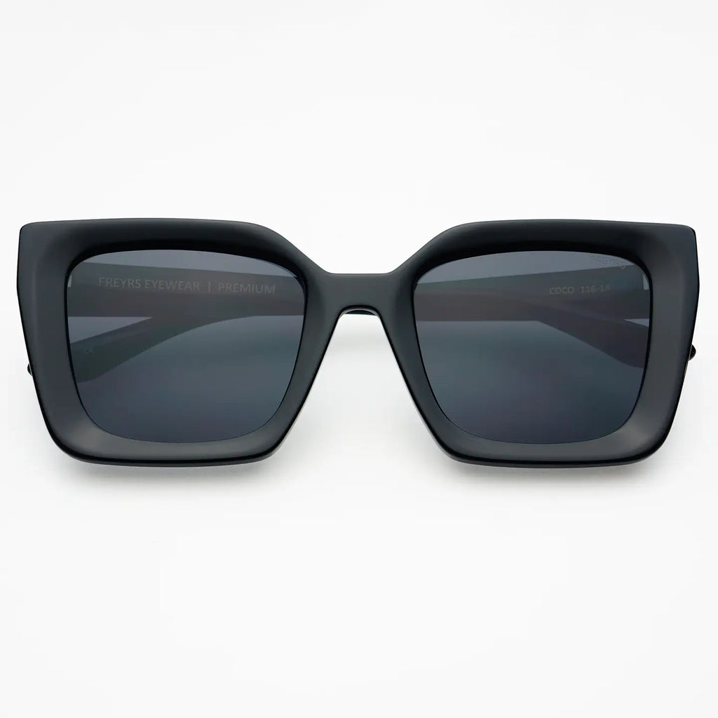 Coco Square Sunglasses Accessories Freyrs Black