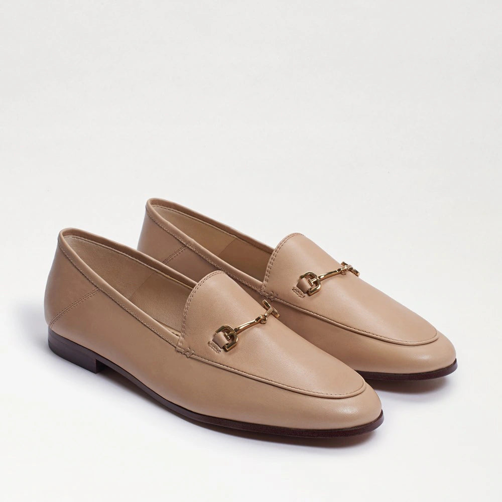 Loraine Bit Loafer Shoes Sam Edelman Soft Beige Leather 6 