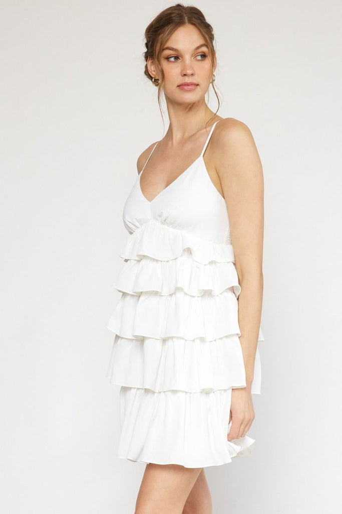 Fluttering Heart Dress Clothing Peacocks & Pearls   