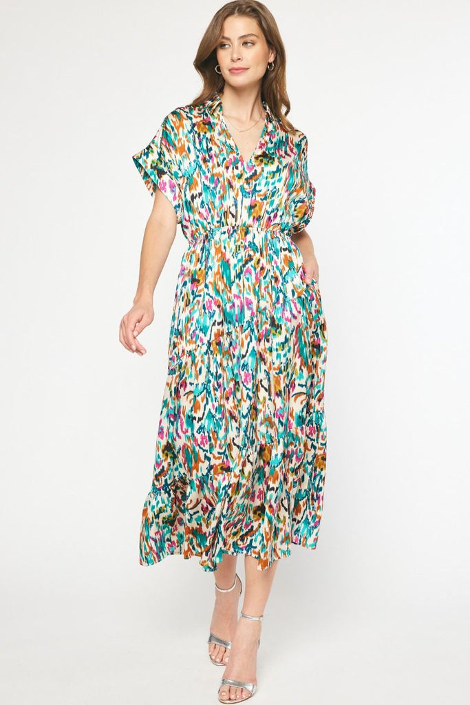 Falling for Color Dress Clothing Peacocks & Pearls   