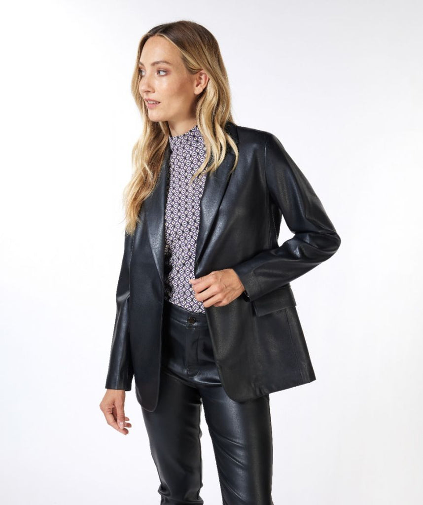 Nothing To Lose Blazer Clothing Peacocks & Pearls Black 2 