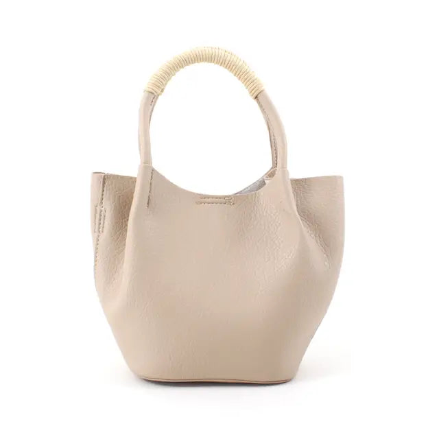 Sasha Crossbody Tote with Pouch Bags Peacocks & Pearls Light Beige