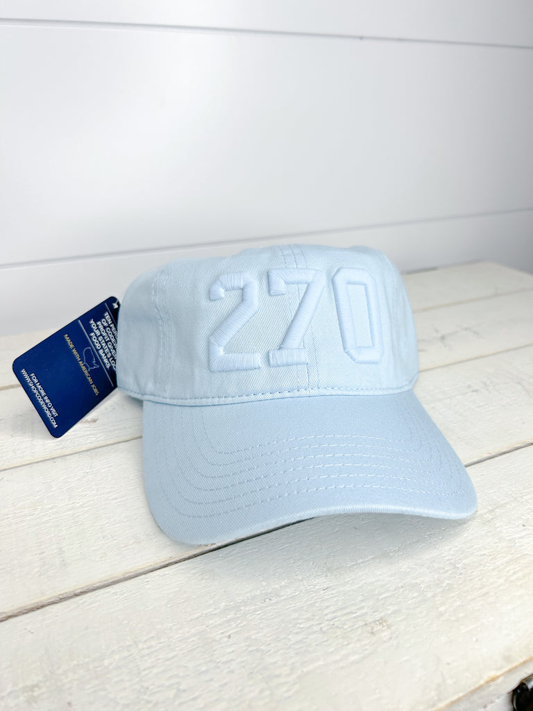 Monochrome 270 Hat Accessories Peacocks & Pearls Powder Blue  