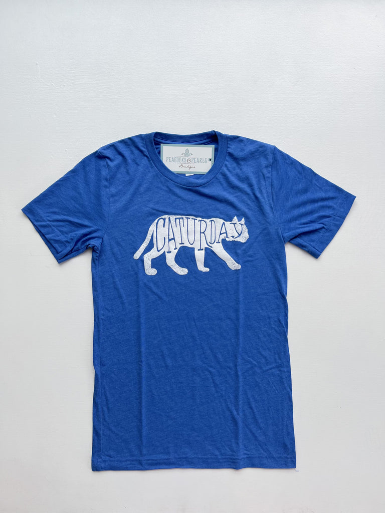 Caturday Tee Clothing Peacocks & Pearls   